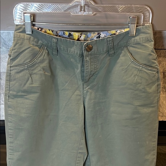 Columbia Green Bermuda Cotton Blend Shorts size 6 - Picture 6 of 12